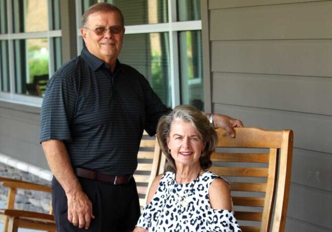Paul and Judy Faletti, a grateful family
