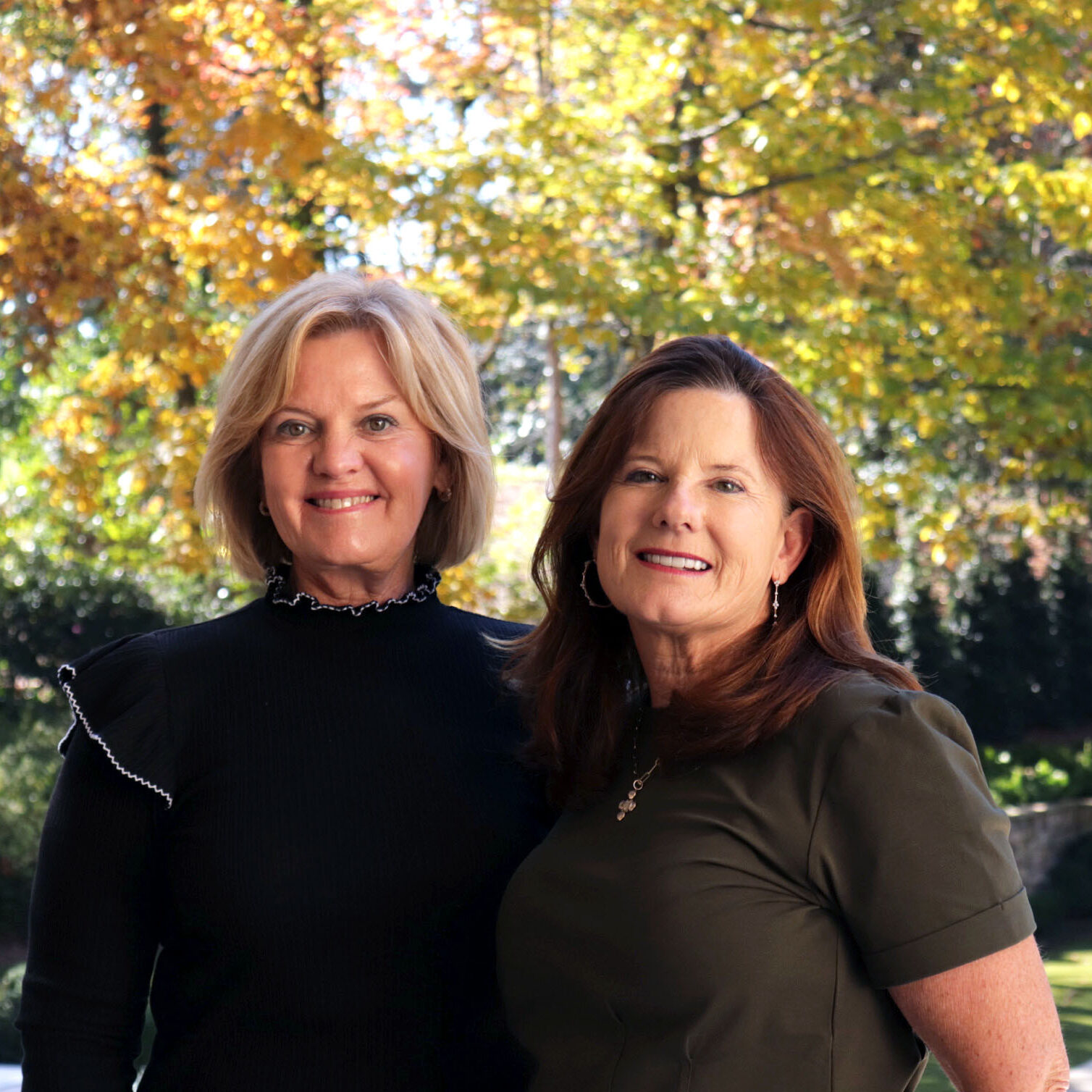 A photo of Ruth Wellborn and Juanita Markwalter